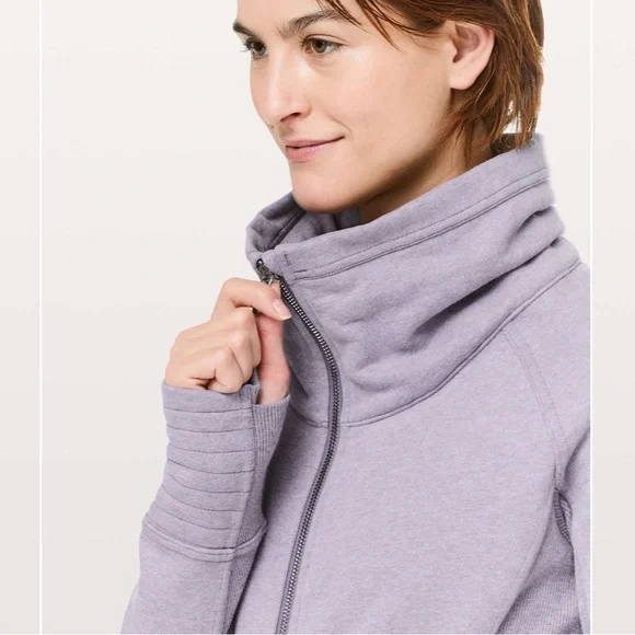 Lululemon Radiant Jacket II - Heathered Purple Quartz - Picture 2 of 13